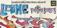 Concierto de Indy Tumbita & The Voodooo Bandits y Leone en Fun House