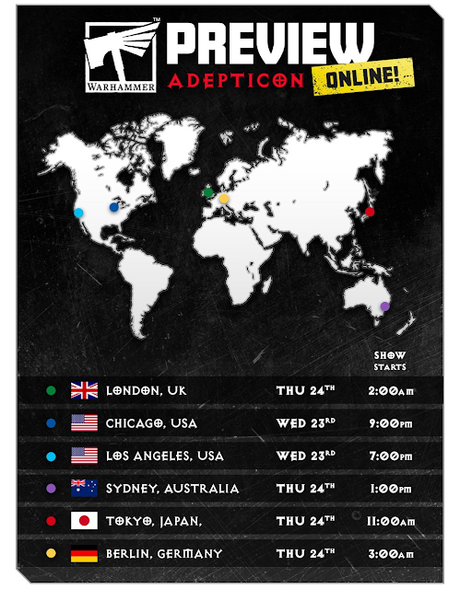 Resumen de la actividad de hoy, lunes, de Warhammer Community