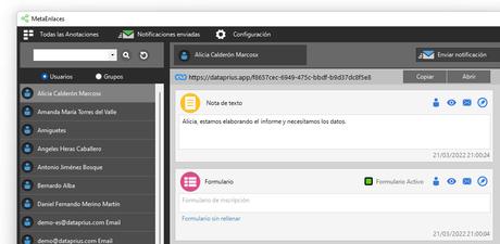 MetaEnlaces. Otra forma de compartir con los clientes MetaEnlaces. Otra forma de compartir con los clientes