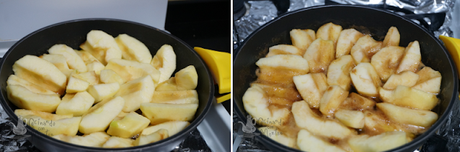 Tarta tatín de manzana