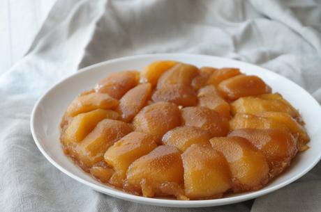 Tarta tatín de manzana