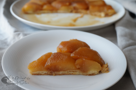 Tarta tatín de manzana