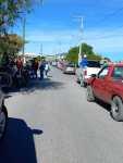 Manifestación en Comunidad San Marcos por construcción de puente en arroyo Calabacillas