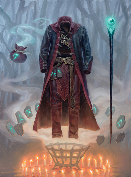 Clases de D&D y su vestuario/equipo, por Ryan Pancoast