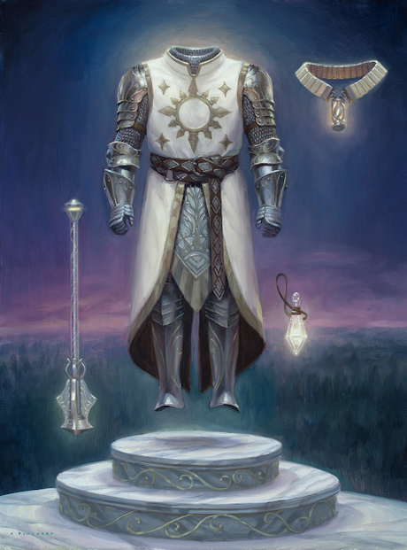 Clases de D&D y su vestuario/equipo, por Ryan Pancoast