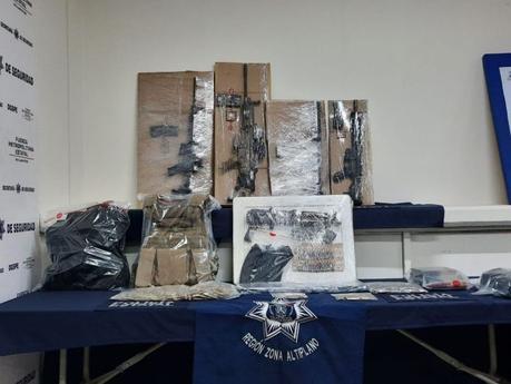 Desarticulan banda criminal que operaba en la Zona Altiplano de SLP