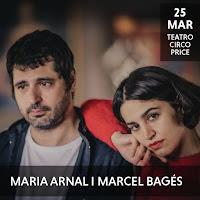 Concierto de María Arnal i Marcel Bagés en el Circo Price 25 de Marzo