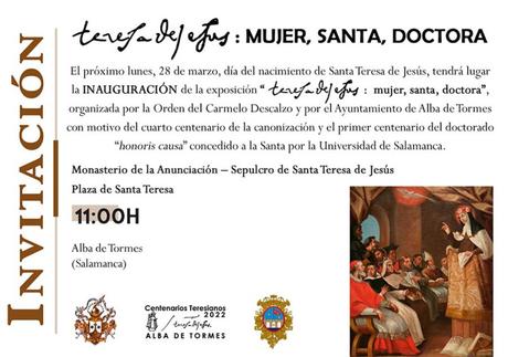 Día del nacimiento de santa Teresa: Actos en Alba de Tormes