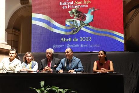 Presentan el Festival San Luis en Primavera 2022