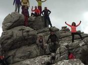 Señal camino paraje natural torcal antequera sierra pablo montellano.
