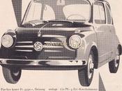 Fiat publicidad revista suiza 1956