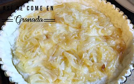 Quiche de caballa sin gluten