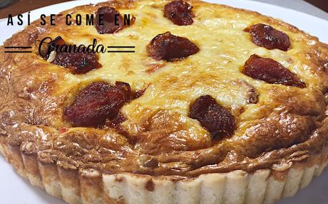 Quiche de caballa sin gluten