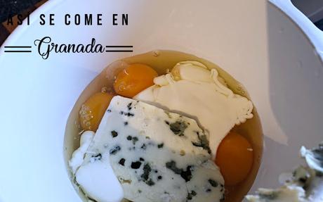 Quiche de caballa sin gluten