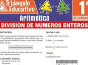 Multiplicación Números Enteros para Primero Secundaria