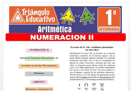 Numeración II para Primero de Secundaria Numeración II para Primero de Secundaria