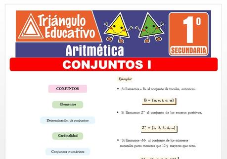 Conjuntos I para Primero de Secundaria Conjuntos I para Primero de Secundaria