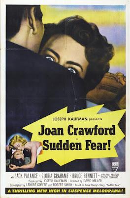 MIEDO SÚBITO (SUDDEN FEAR) (USA, 1952) Intriga, Suspense