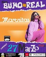 Concierto de Marenitas en Búho Real