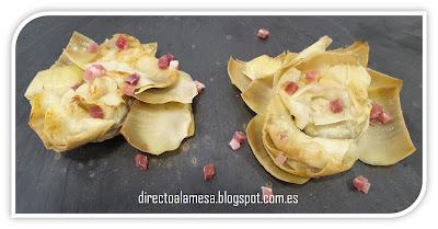 Flores de alcachofas