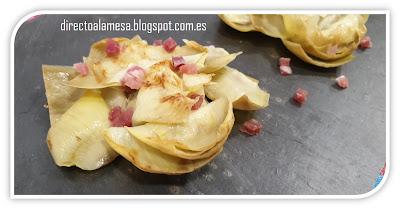 Flores de alcachofas