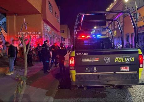 (Vídeo) Detenidos ocho implicados en riña del Centro Histórico de SLP