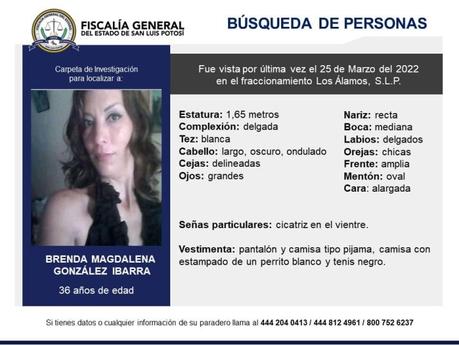 Fiscal del Estado informa sobre la búsqueda de dos mujeres en la zona metropolitana.