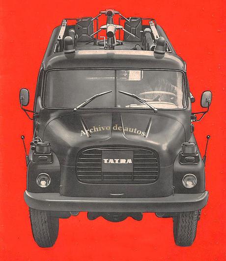 Tatra CAS 32 T 148, una autobomba todo terreno de los años setenta Tatra CAS 32 T 148, una autobomba todo terreno de los años setenta