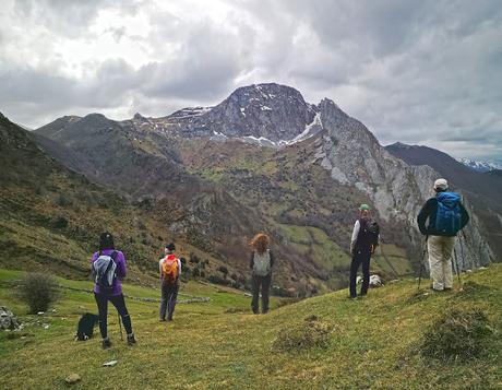 Peña Melera y Los Pandos desde Felechosa.