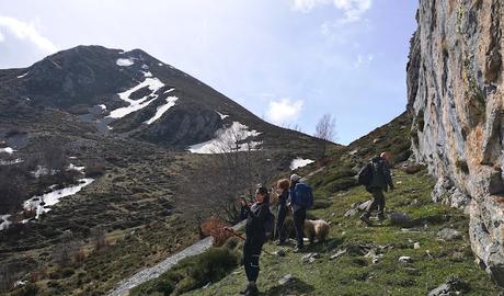 Peña Melera y Los Pandos desde Felechosa.