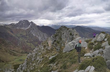 Peña Melera y Los Pandos desde Felechosa.