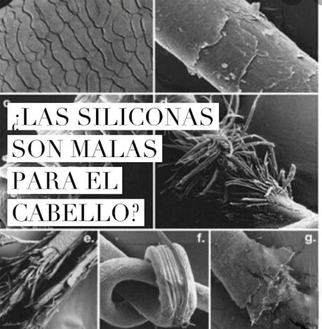 ¿Las siliconas son malas para el cabello?