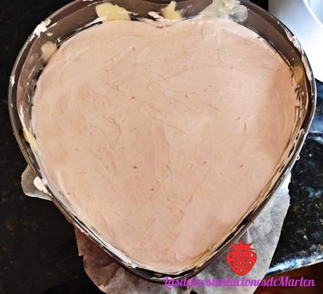 Tarta Corazón de Frambuesa