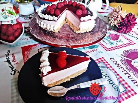 Tarta Corazón de Frambuesa Tarta Corazón de Frambuesa