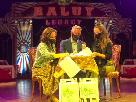 PARQUE MUSEO Y ESCUELA INTERNACIONAL DE ARTES CIRCENSES DE RALUY LEGACY EN CALAFELL!