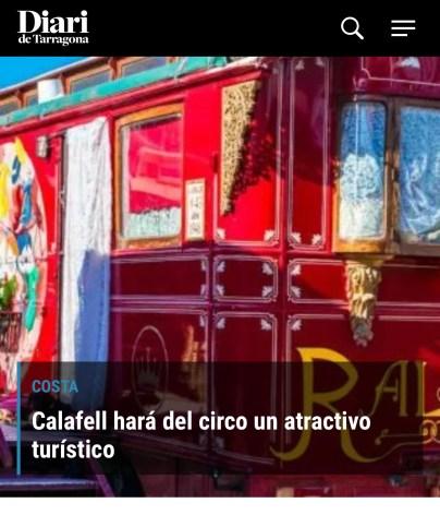 PARQUE MUSEO Y ESCUELA INTERNACIONAL DE ARTES CIRCENSES DE RALUY LEGACY EN CALAFELL!