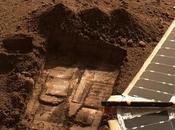 Lubricante glacial Marte potencial combustible para cohetes