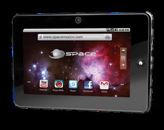 La Tablet PC LivePad 7.2 multitouch  de Space disponible ya en el mercado mexicano