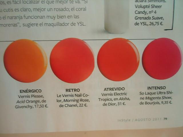 Uñas a todo color esta Primavera 2011