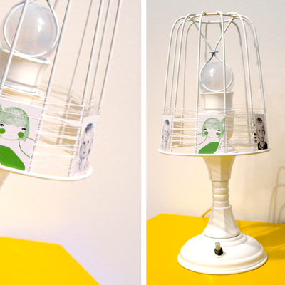 Diy: Renueva una vieja lámpara de mesa y dale un aire divertido