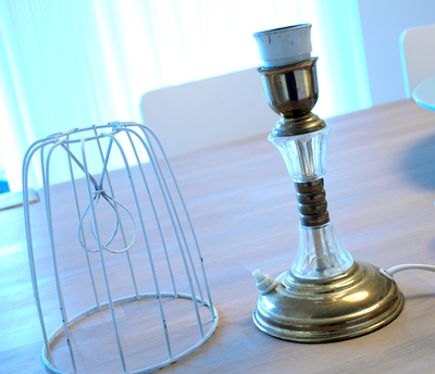 Diy: Renueva una vieja lámpara de mesa y dale un aire divertido