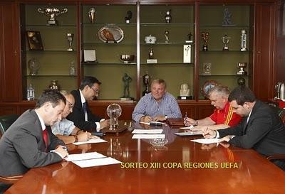 SORTEO DE LA VIII COPA DE LAS REGIONES UEFA