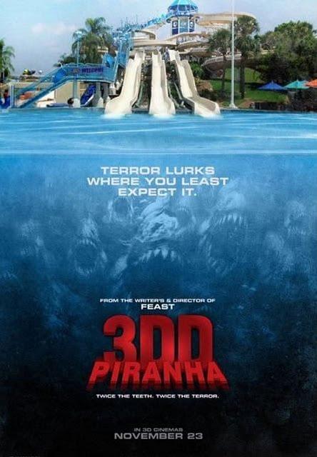 Primer póster de Piranha 3DD...