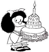 ¡Feliz cumpleaños Mafalda!