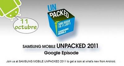 Evento de Google y Samsung para el 11 de octubre