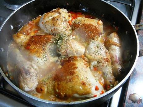 Pollo con arroz y papines andinos Pollo con arroz y papines andinos