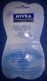 Review mascarilla hidratante refrescante de Nivea