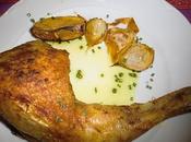 Pollo asado limón canela