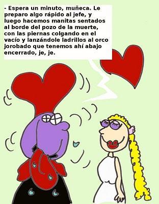 Mi cocinero Bogus Bogus vilmente enamorado.