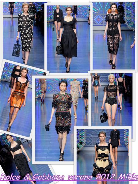Milán Fashion Week primavera verano 2012 - Dolce & Gabbana